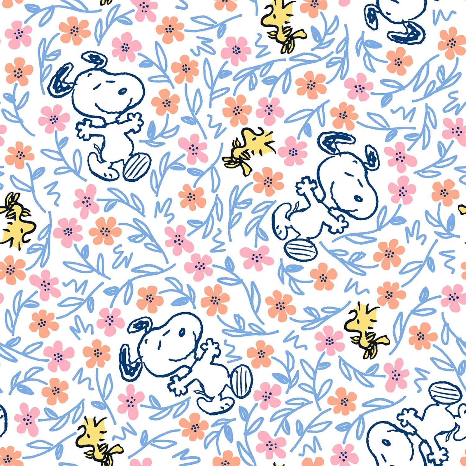 Snoopy & Woodstock - Springs Creative Cotton