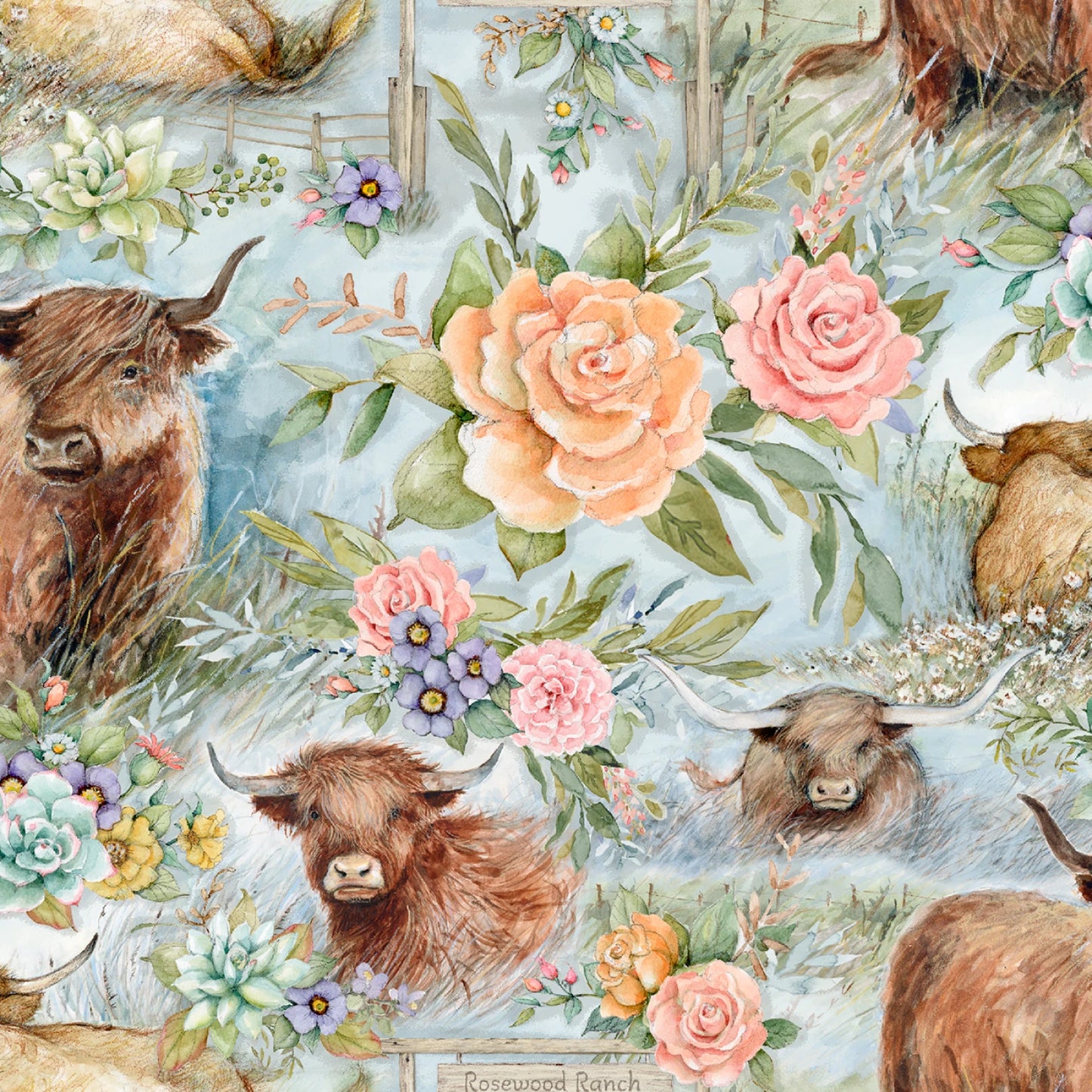 Highland Ranch Cow Ranch - Springs Creative Cotton