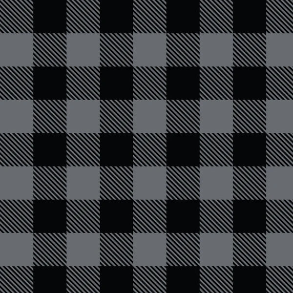 Grey/Black Plaid - Camelot Fleece (8331V-05)