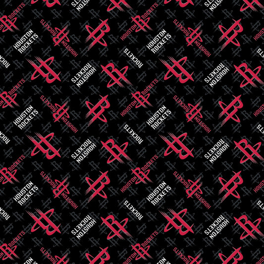 NBA Houston Rockets Cotton  - Camelot Cotton - 1/2 yard