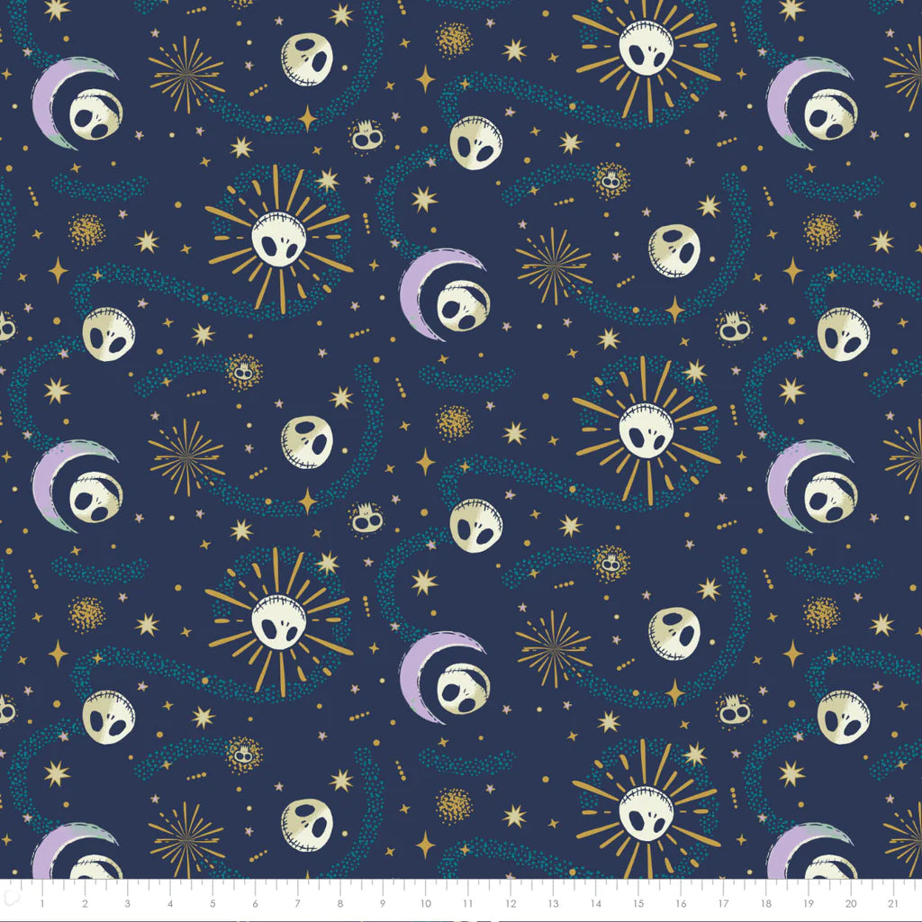 CLEARANCE Astral Jack Skellington - Camelot Minky