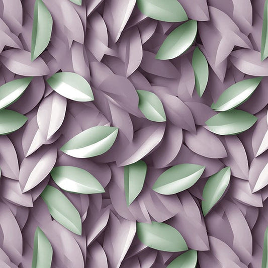 Wine Leaves - Another Dimension - Studio E Cotton
