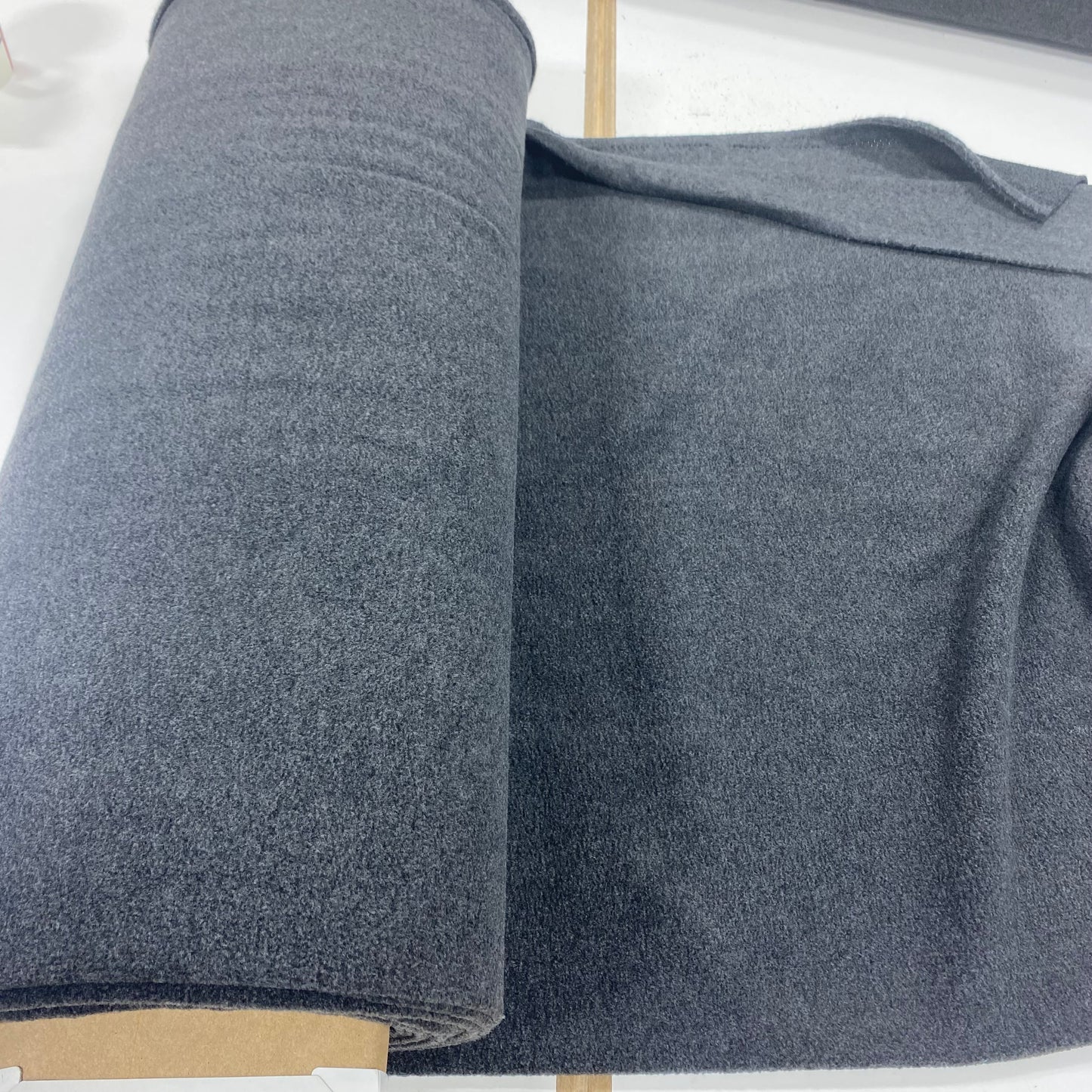 Charcoal Heathered Winter - Windham Fleece