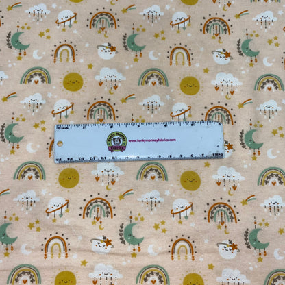 CLEARANCE Boho Galaxy Blush - Camelot Flannel