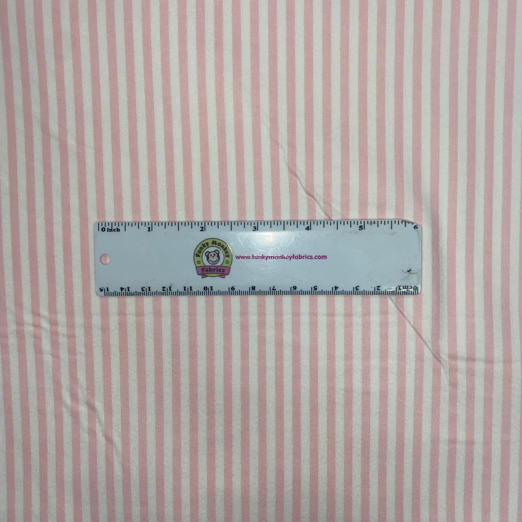 Pink Stripes - Robert Kaufman Flannel