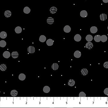 Black Snow Seasons Basics - FIGO Cotton (92019-99)