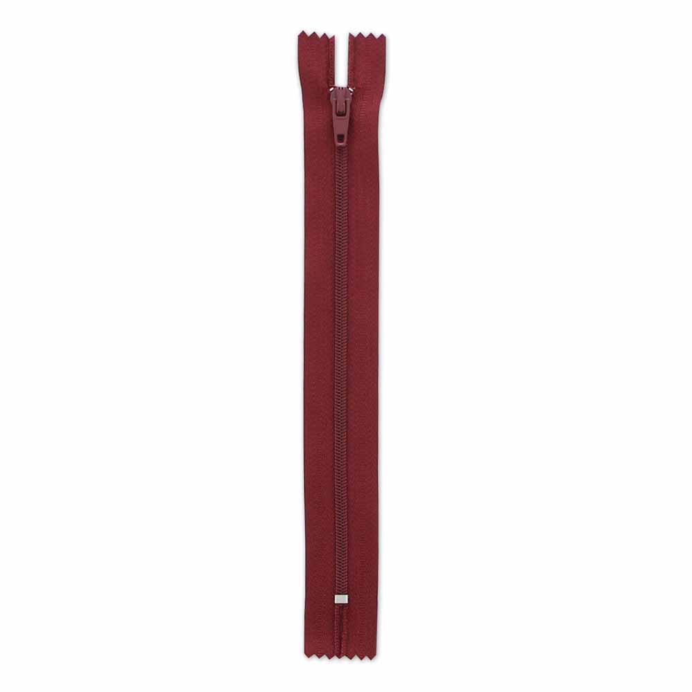 17.75cm/7in Zipper - Bordeaux