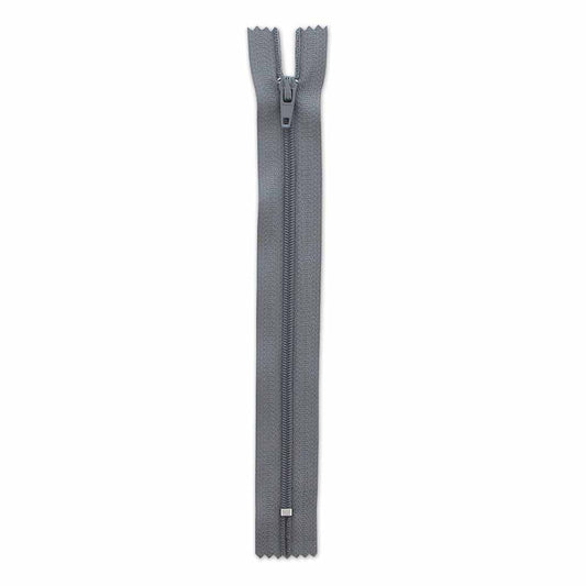 17.75cm/7in Zipper - Grey