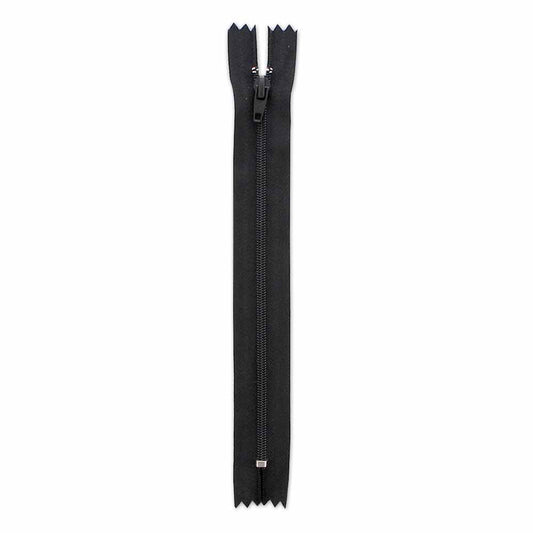 17.75cm/7in Zipper - Black