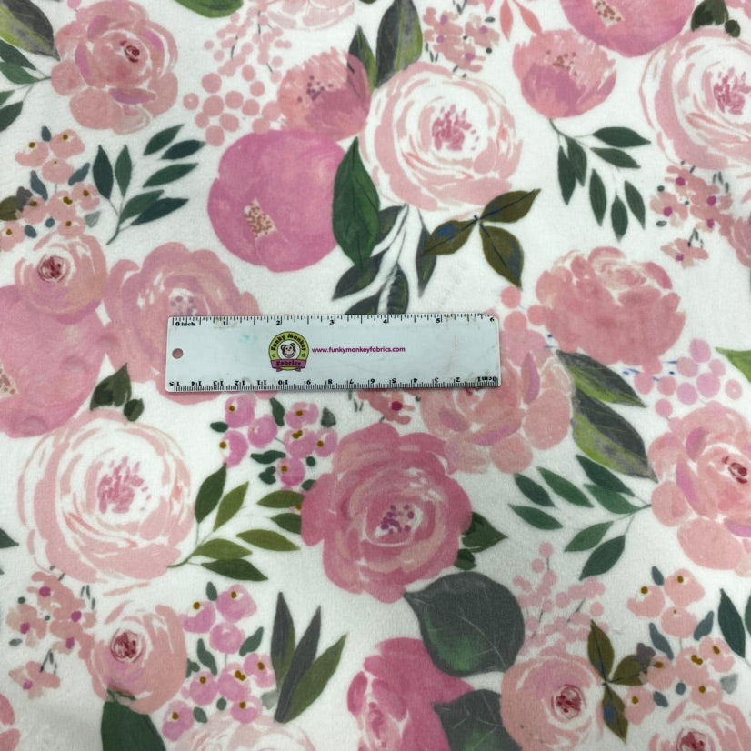 Mother's Bouquet Digital - Shannon Fabrics Cuddle Minky