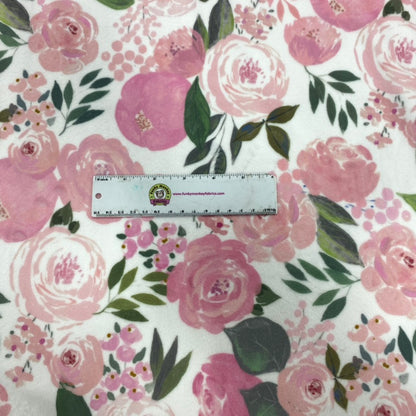 Mother's Bouquet Digital - Shannon Fabrics Cuddle Minky