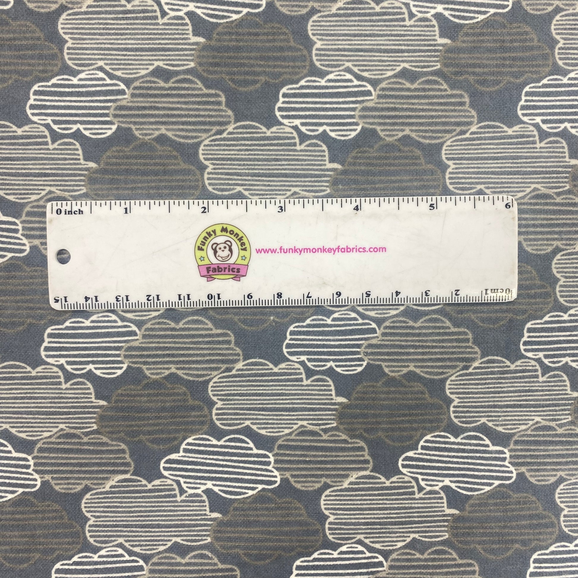 Cuddle Cubs Clouds -3 Wishes Flannel