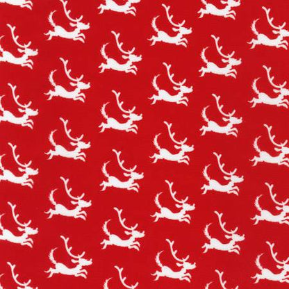 Red Grinch Dogs Dr. Seuss - Robert Kaufman Cotton (ADE202813)