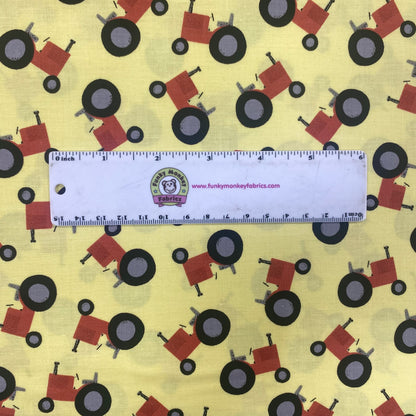 Red Tractors - Studio E Cotton