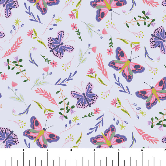 Flutters - A Spring Dance - Phoebe Fabrics