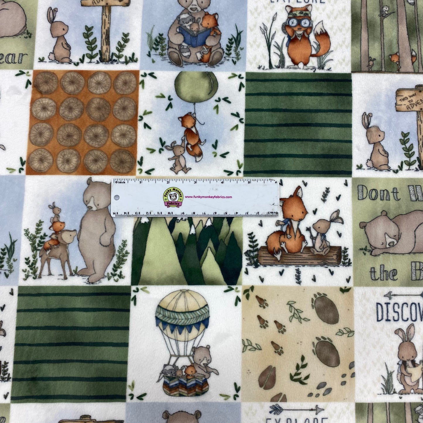 Wildwood Sweet Melody Design Digital - Shannon Fabrics Cuddle Minky