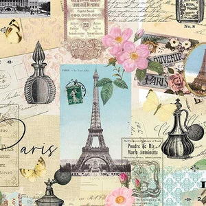 Belle Fleur Paris - Timeless Treasures Cotton