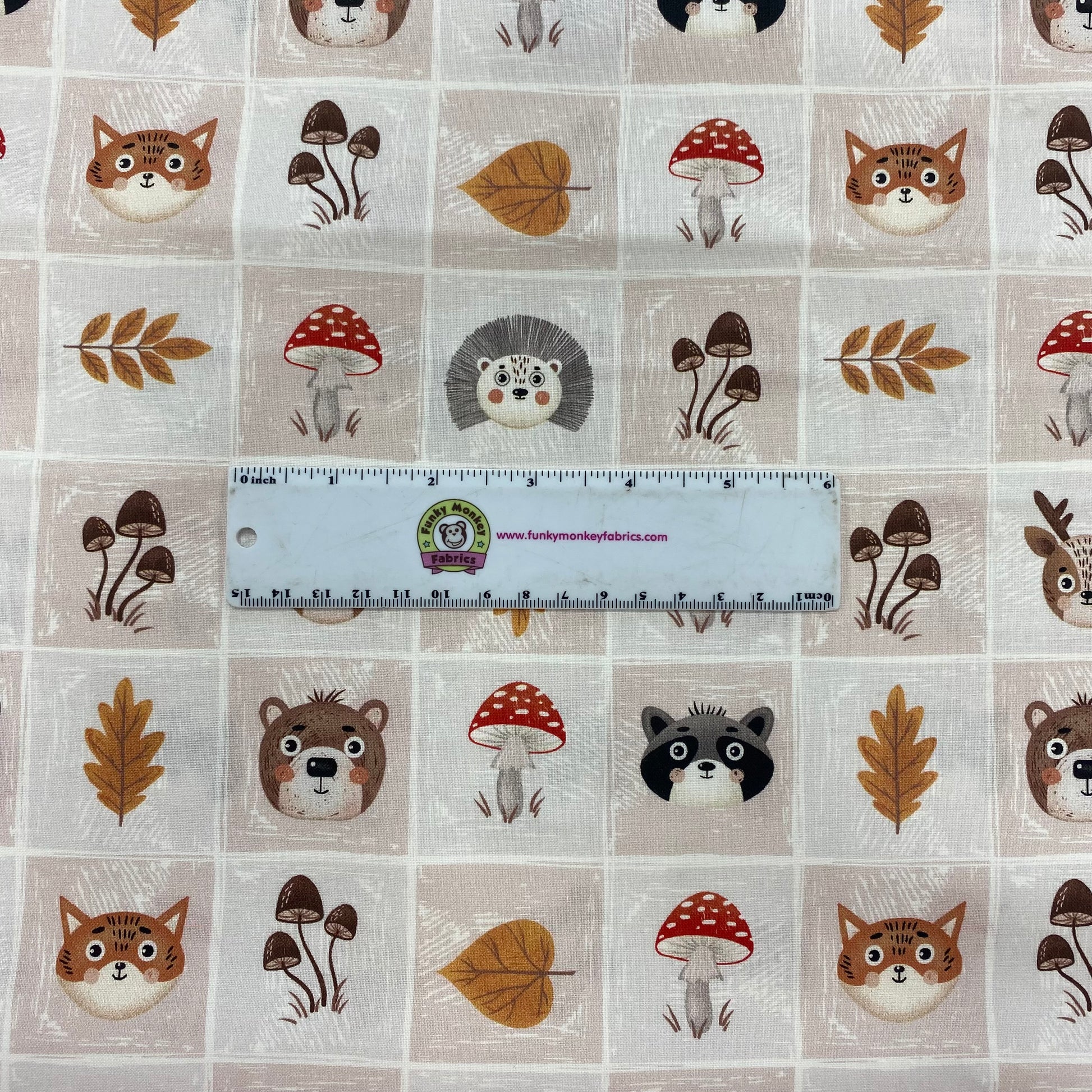 CLEARANCE Cheerful Cheeks - Blank Cotton