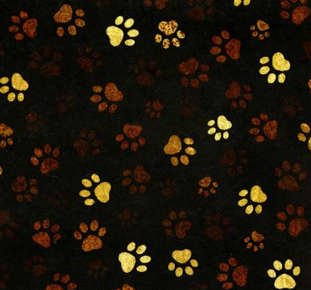 Mud Paw Prints - Timeless Treasures Cotton