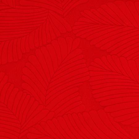 Scarlet 90" Tropic Burnout - Shannon Fabrics Cuddle Minky (C390TROP-LESCARLET)