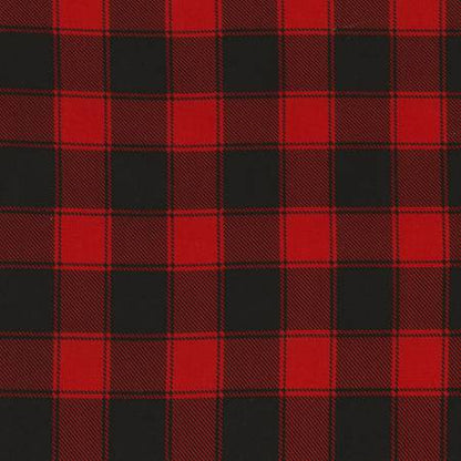 Red/Black Plaid - Timeless Treasures Cotton (C5784-RED)