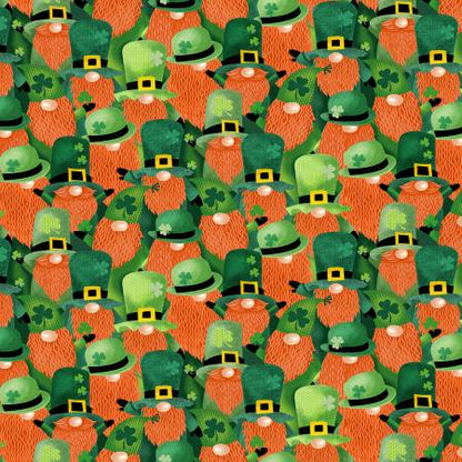 CLEARANCE Multi Leprechaun Packed - Timeless Treasures Cotton