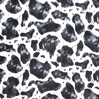 Black Cow Double Sided Cloud Cuddle - Shannon Fabrics Cuddle Minky