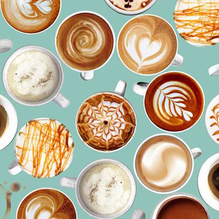 Aqua Sea Latte Double Sided Cloud Cuddle - Shannon Fabrics Cuddle Minky