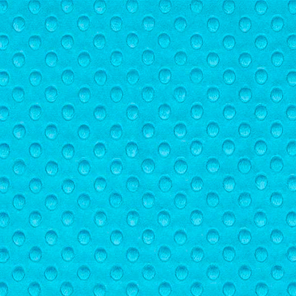 Turquoise Dimple - Shannon Fabrics Cuddle Minky