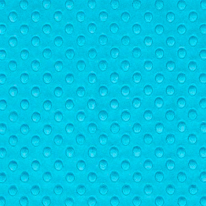 Turquoise Dimple - Shannon Fabrics Cuddle Minky
