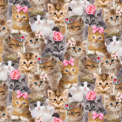 Princess Kitty - Timeless Treasures Cotton (CD3579)