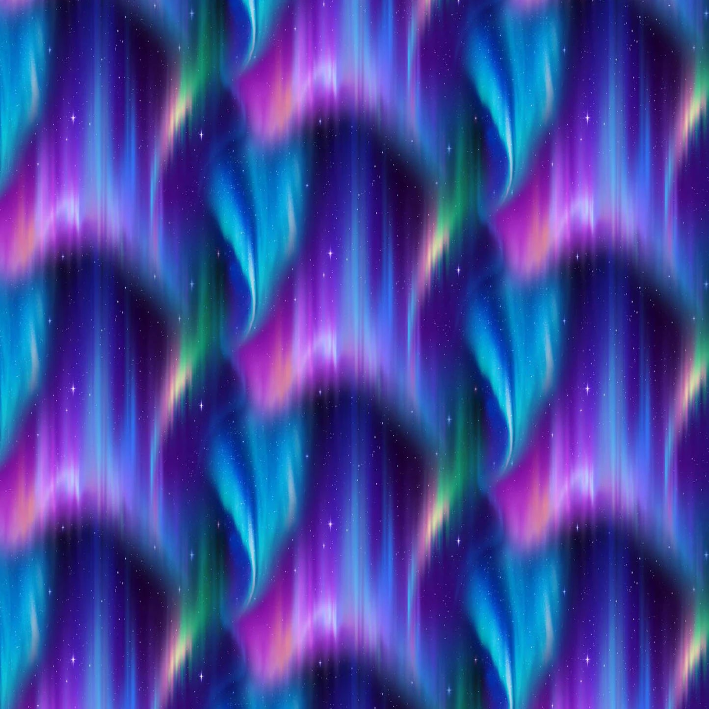 Aurora Northern Lights Skyview - Timeless Treasures Cotton