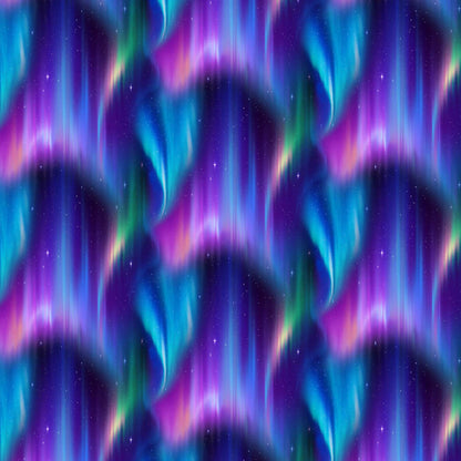Aurora Northern Lights Skyview - Timeless Treasures Cotton