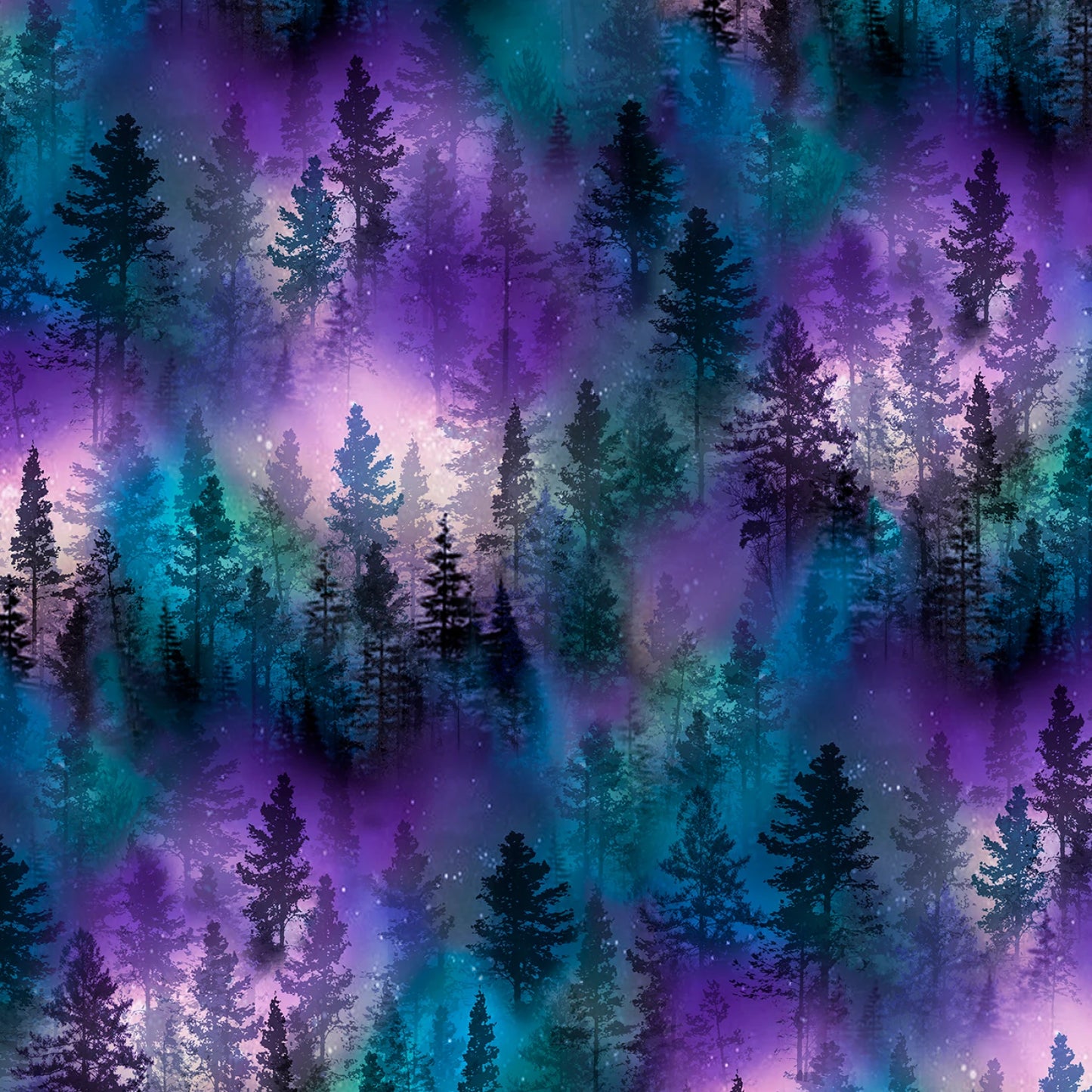 Purple Forest - Timeless Treasures Cotton