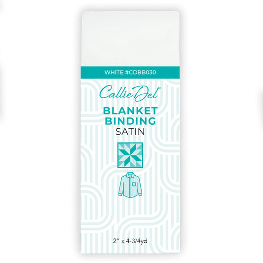  White Satin Blanket Binding (117794030)