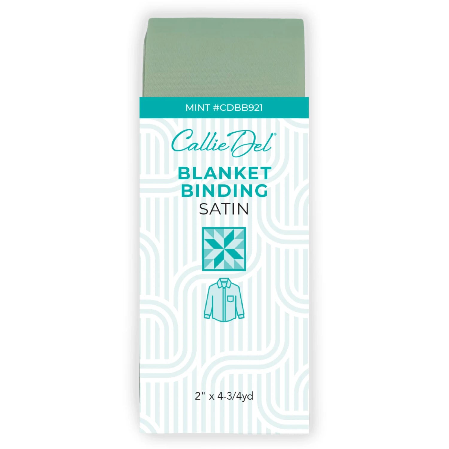Mint Satin Blanket Binding (117794921)