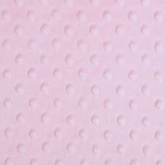 Baby Pink Dimple - Shannon Fabrics Cuddle Minky