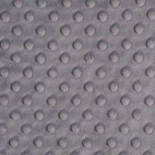 Charcoal Dimple - Shannon Fabrics Cuddle Minky