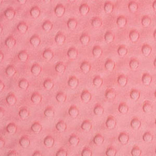 Coral Dimple - Shannon Fabrics Cuddle Minky