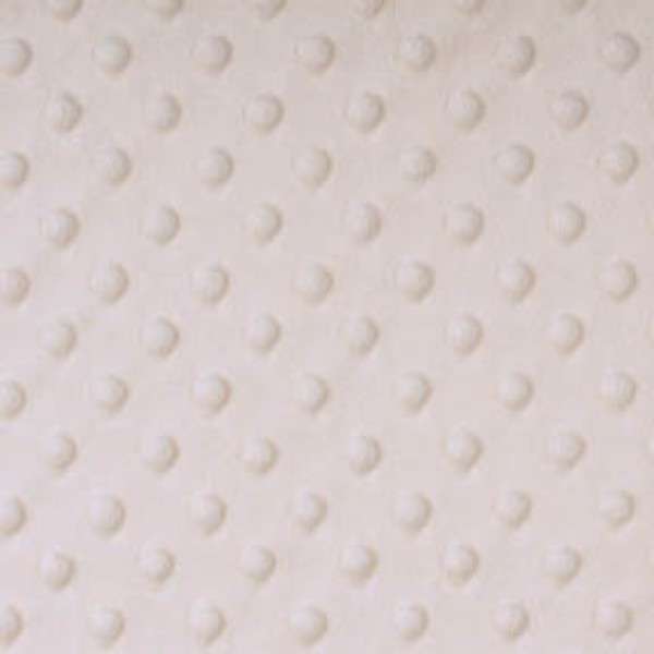 Ivory Dimple - Shannon Fabrics Cuddle Minky