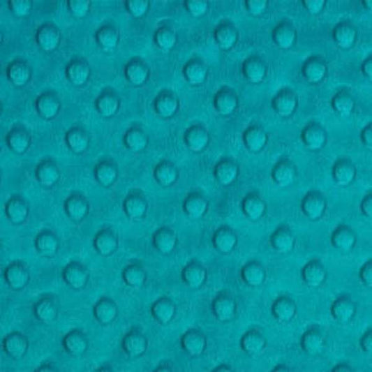 Teal Dimple - Shannon Fabrics Cuddle Minky