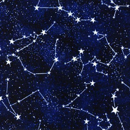 Glow In The Dark Constellations - Timeless Treasures Cotton (CG2750)