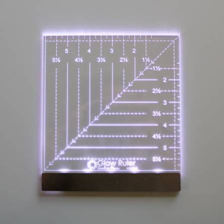 Carolina Moore Glow Ruler 6in (CM23GL)