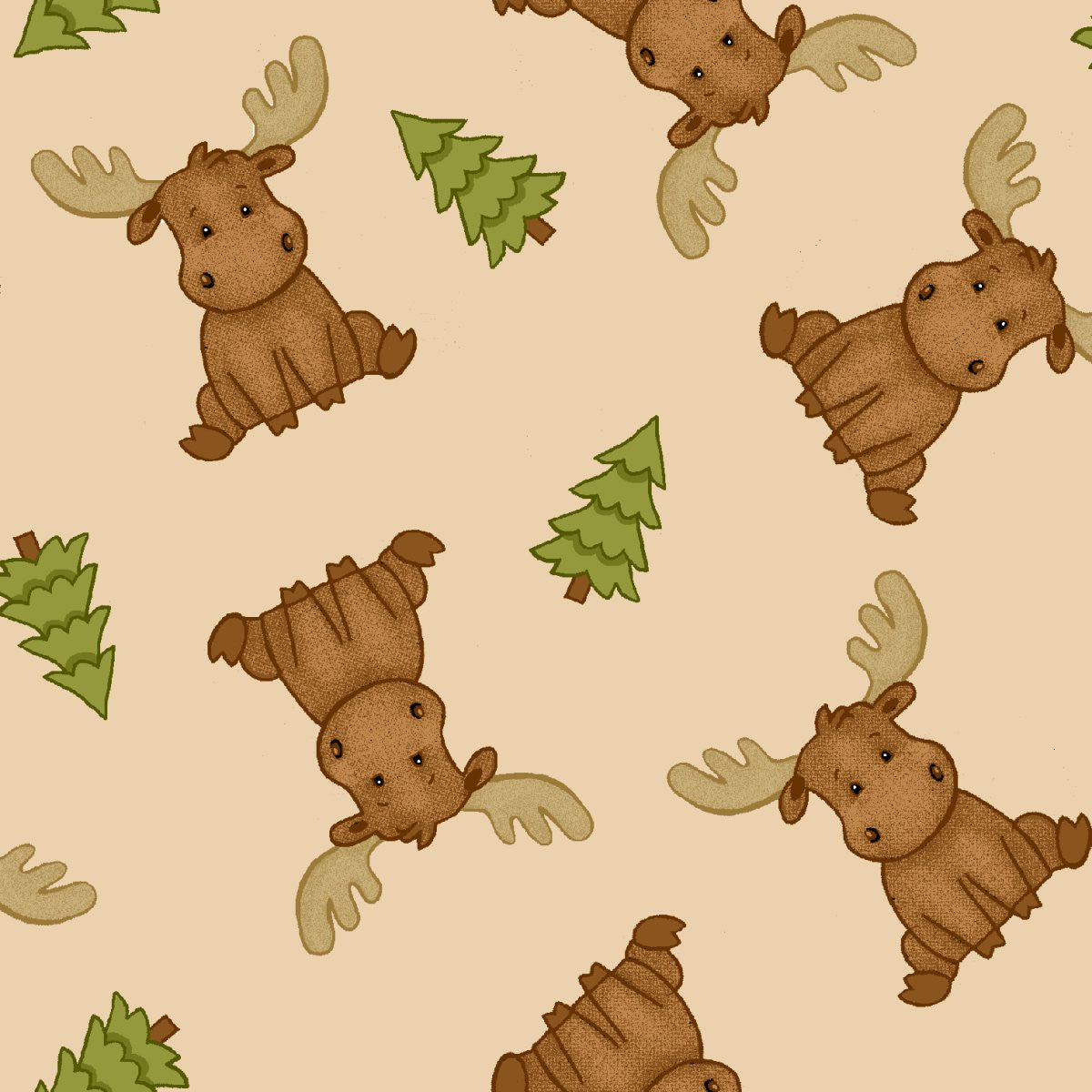 Sitting Moose - AE Nathan Flannel