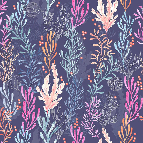 CLEARANCE Coral - Coral Coast - Dashwood Studio Cotton