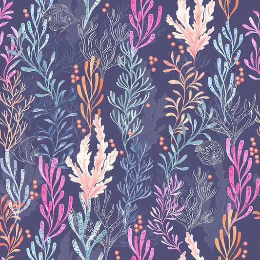 CLEARANCE Coral - Coral Coast - Dashwood Studio Cotton