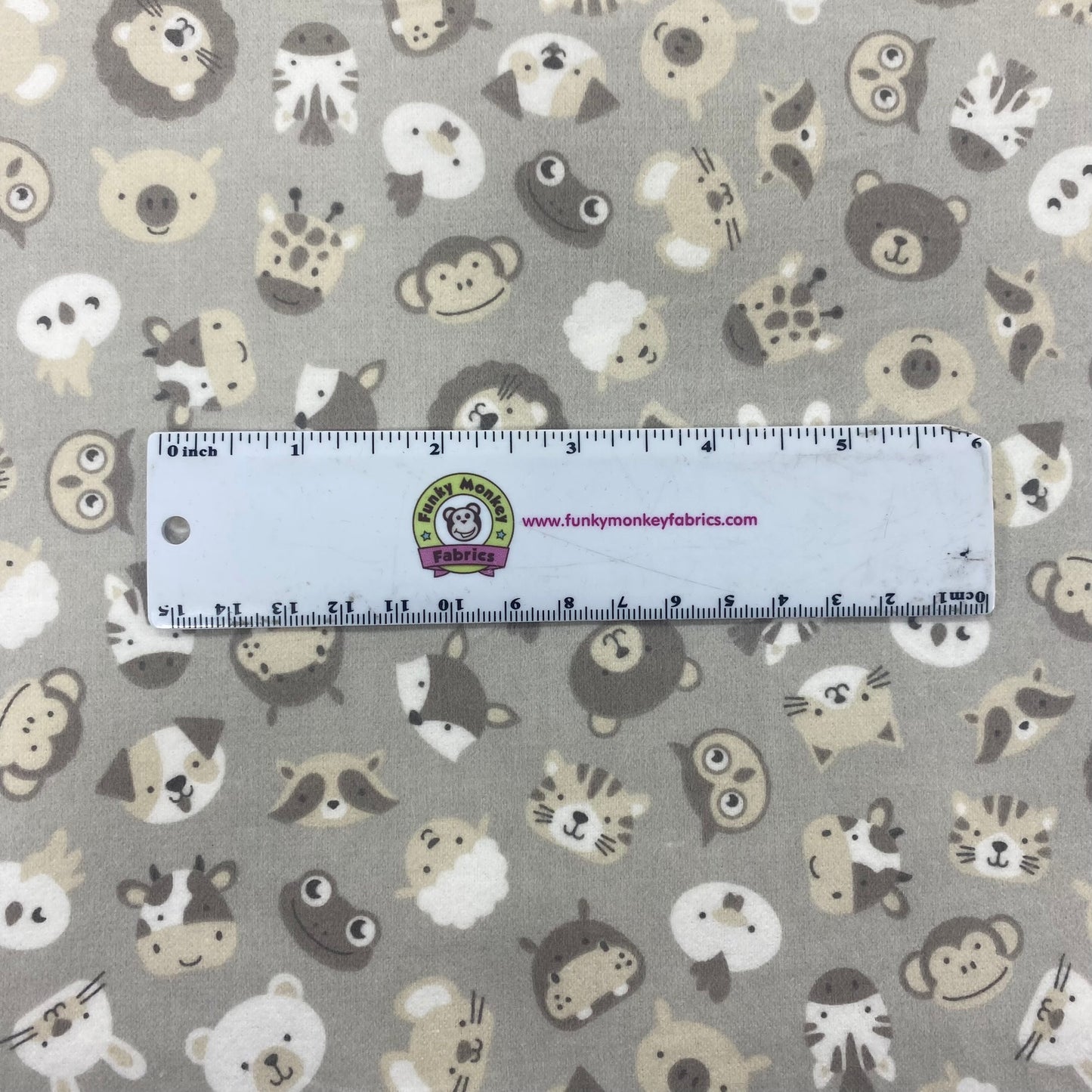 Fog Animals - Robert Kaufman Flannel