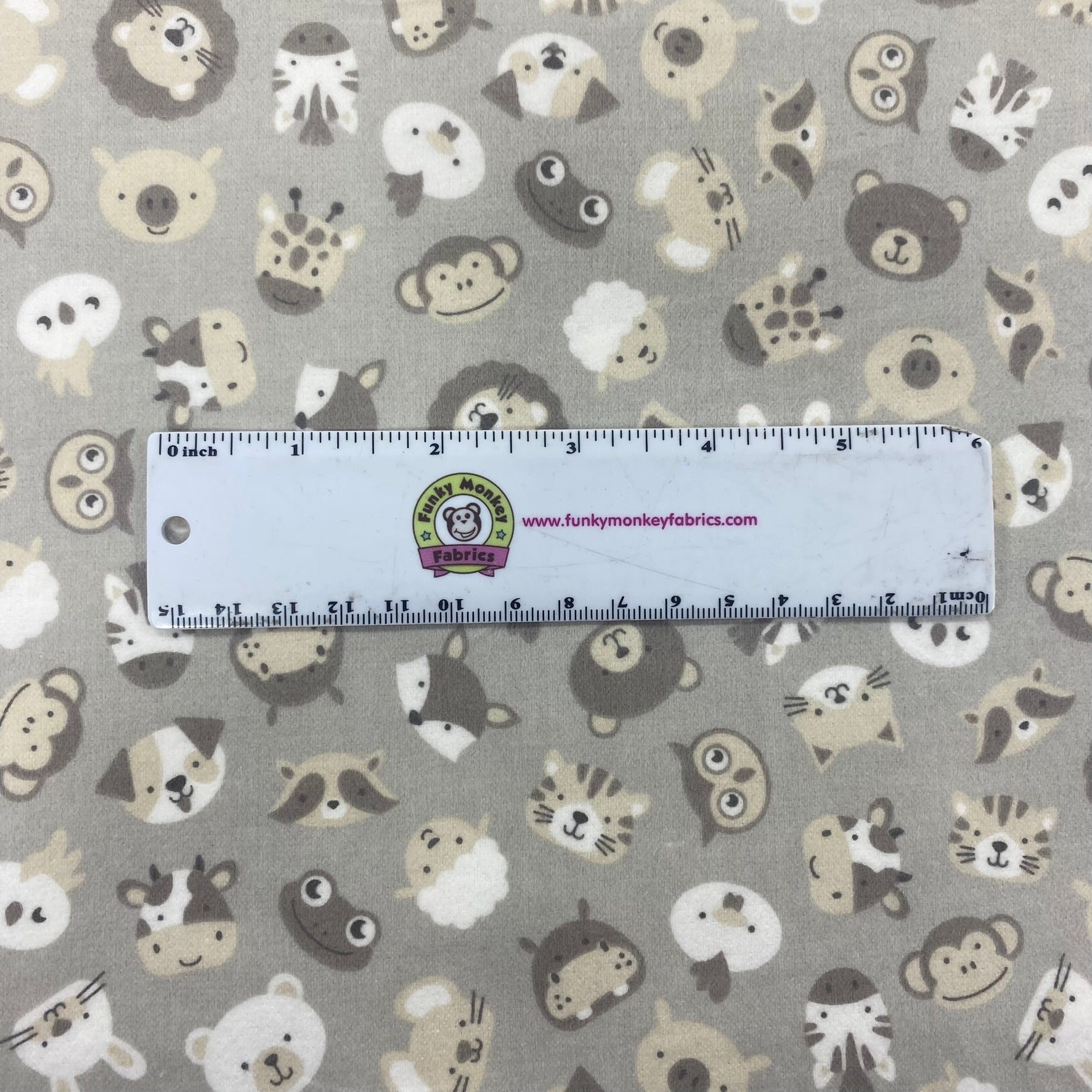 Fog Animals - Robert Kaufman Flannel