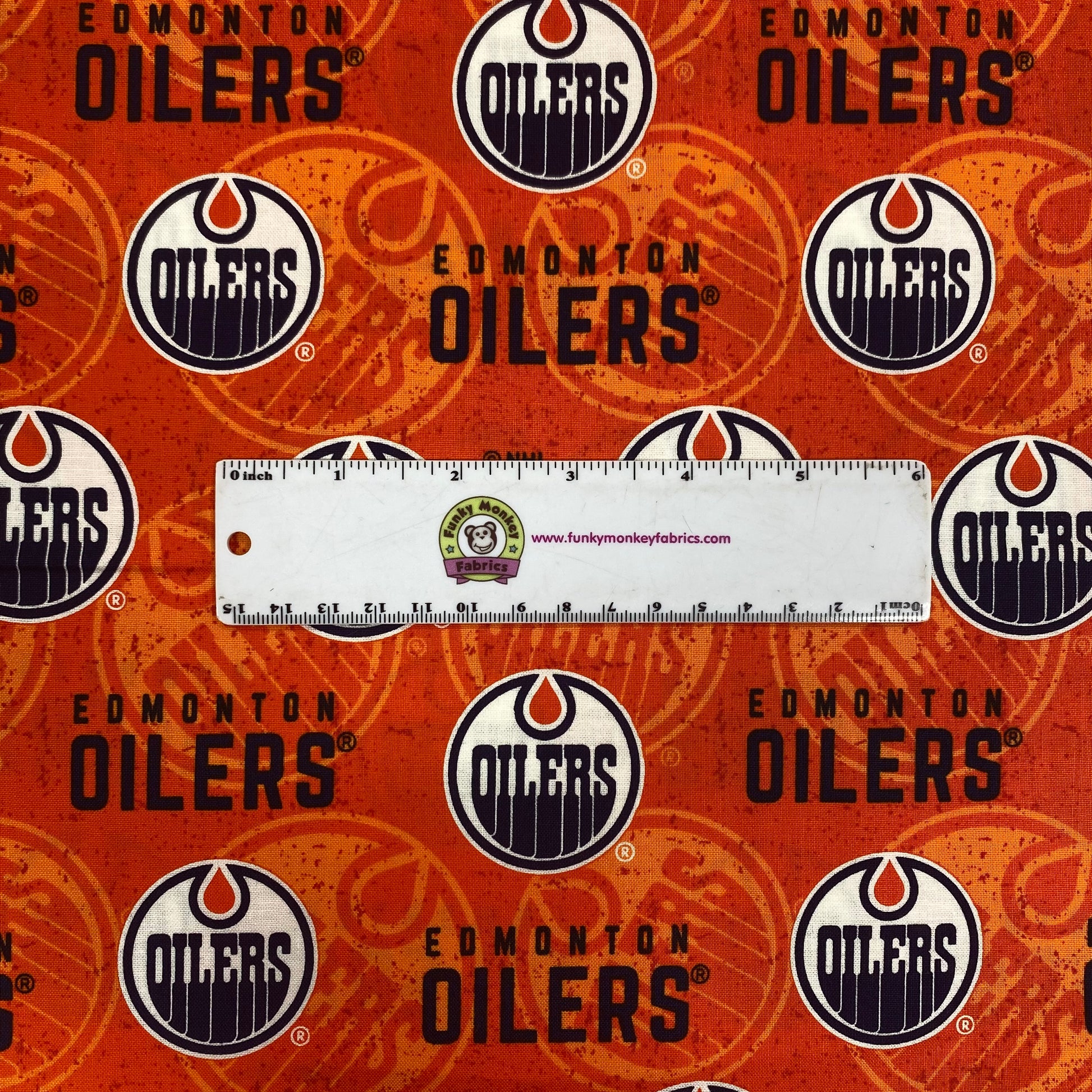 NHL Tone on Tone Edmonton Oilers - Sykel Enterprises Cotton