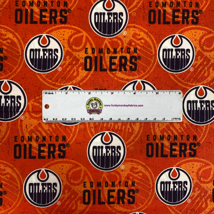 NHL Tone on Tone Edmonton Oilers - Sykel Enterprises Cotton